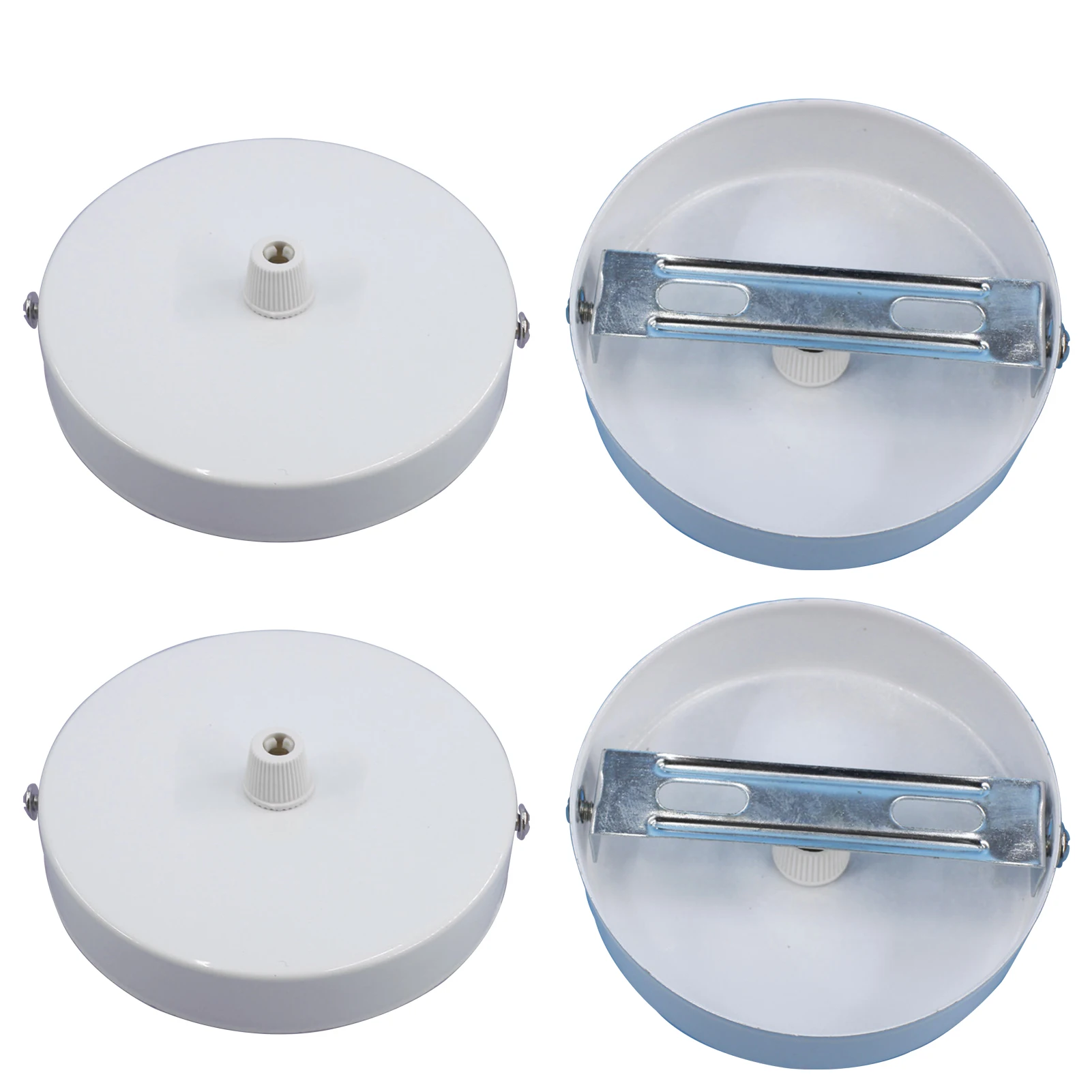 4pcs DIY Iron Art Ceiling Light Canopy Indoor Fixture For Chandelier Round Bedroom Home Office With Screws Wire Cover
4pcs DIY Iron Art Ceiling Light Canopy Indoor Fixture For Chandelier Round Bedroom Home Office With Screws Wire Cover
