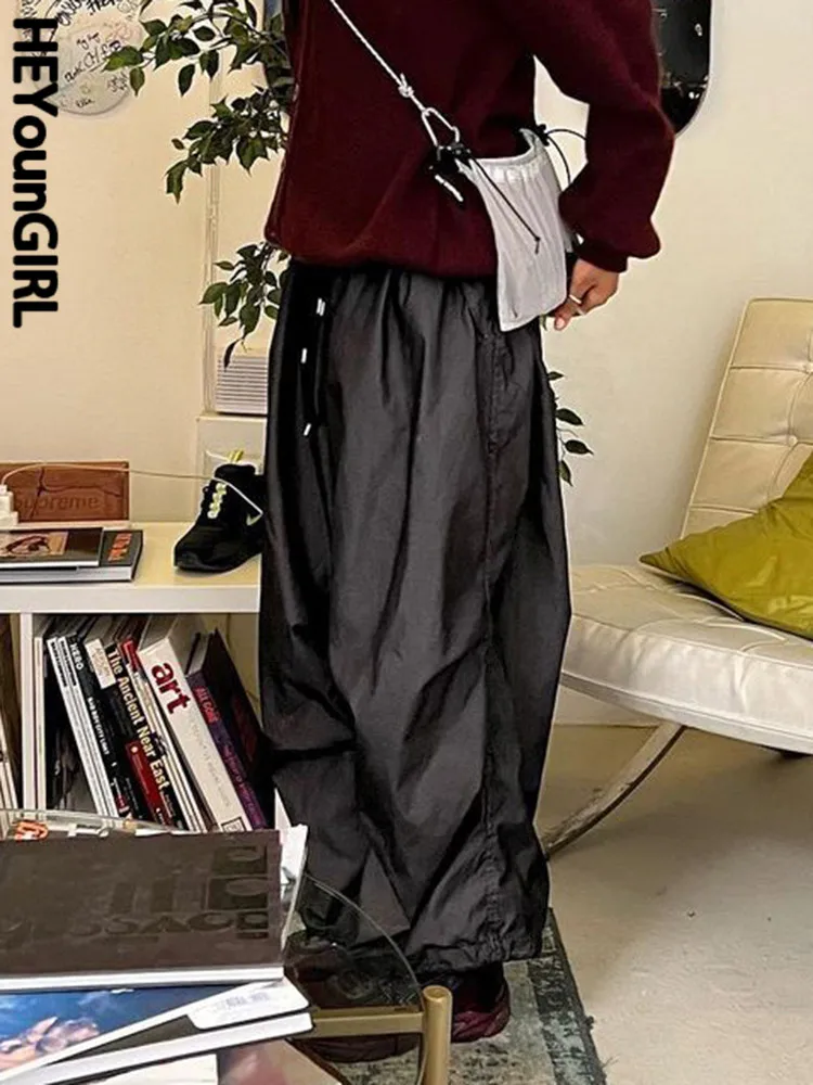 Повседневные женские спортивные брюки HEYounGIRL, Techwear, летние свободные брюки в стиле Харадзюку, модная уличная одежда Y2K, брюки с широкими штан...
Повседневные женские спортивные брюки HEYounGIRL, Techwear, летние свободные брюки в стиле Харадзюку, модная уличная одежда Y2K, брюки с широкими штан...