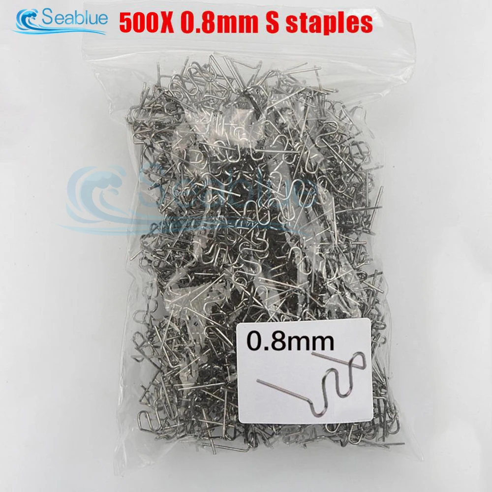 500 шт., сварочный пистолет для бампера, проволока из нержавеющей стали, автомобильный ABS, ПВХ, ремонт ногтей, 0,6 мм, 0,8 мм, предварительная резка, доступный выбор
500 шт., сварочный пистолет для бампера, проволока из нержавеющей стали, автомобильный ABS, ПВХ, ремонт ногтей, 0,6 мм, 0,8 мм, предварительная резка, доступный выбор