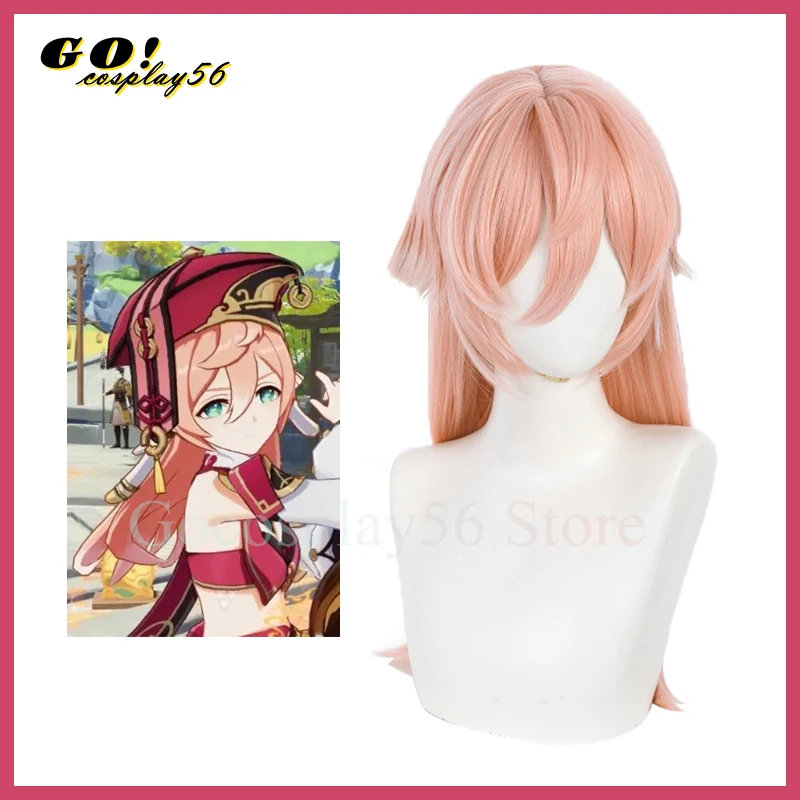 Genshin Impact Yan Fei Cosplay Wig Gradient Orange Pink 60cm Long Straight Heat Resistant Hair Women Feiyan Yanfei Role Play
Genshin Impact Yan Fei Cosplay Wig Gradient Orange Pink 60cm Long Straight Heat Resistant Hair Women Feiyan Yanfei Role Play