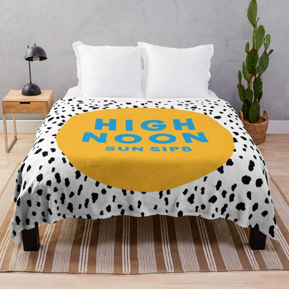 High Noon Throw Blanket Designer Blanket 
High Noon Throw Blanket Designer Blanket