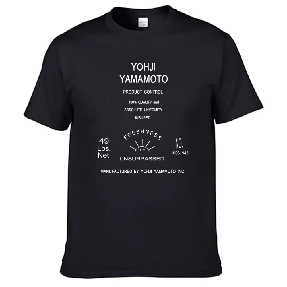 Yohji Yamamoto 3y Three bar T Shirt For Men Limitied Edition Men's Black Brand T-shirt Cotton Tees Amazing Short Sleeve Tops
Yohji Yamamoto 3y Three bar T Shirt For Men Limitied Edition Men's Black Brand T-shirt Cotton Tees Amazing Short Sleeve Tops