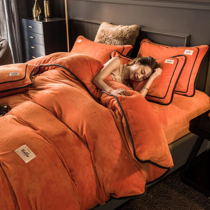 Bonenjoy 1pc coral velo capa de edredão cor laranja quente macio mais grosso capa de cama para o inverno housse de couette
Bonenjoy 1pc coral velo capa de edredão cor laranja quente macio mais grosso capa de cama para o inverno housse de couette