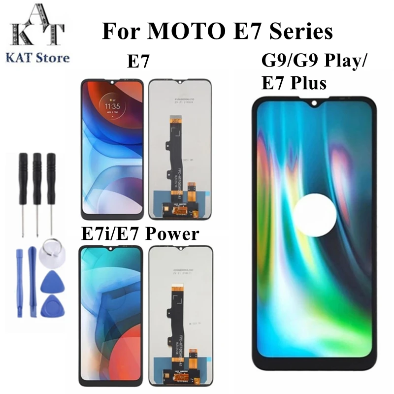 Сменный ЖК-экран для Motorola Moto E7 E7i Power G9 Play Plus, протестированный дисплей в сборе, запасные части
Сменный ЖК-экран для Motorola Moto E7 E7i Power G9 Play Plus, протестированный дисплей в сборе, запасные части
