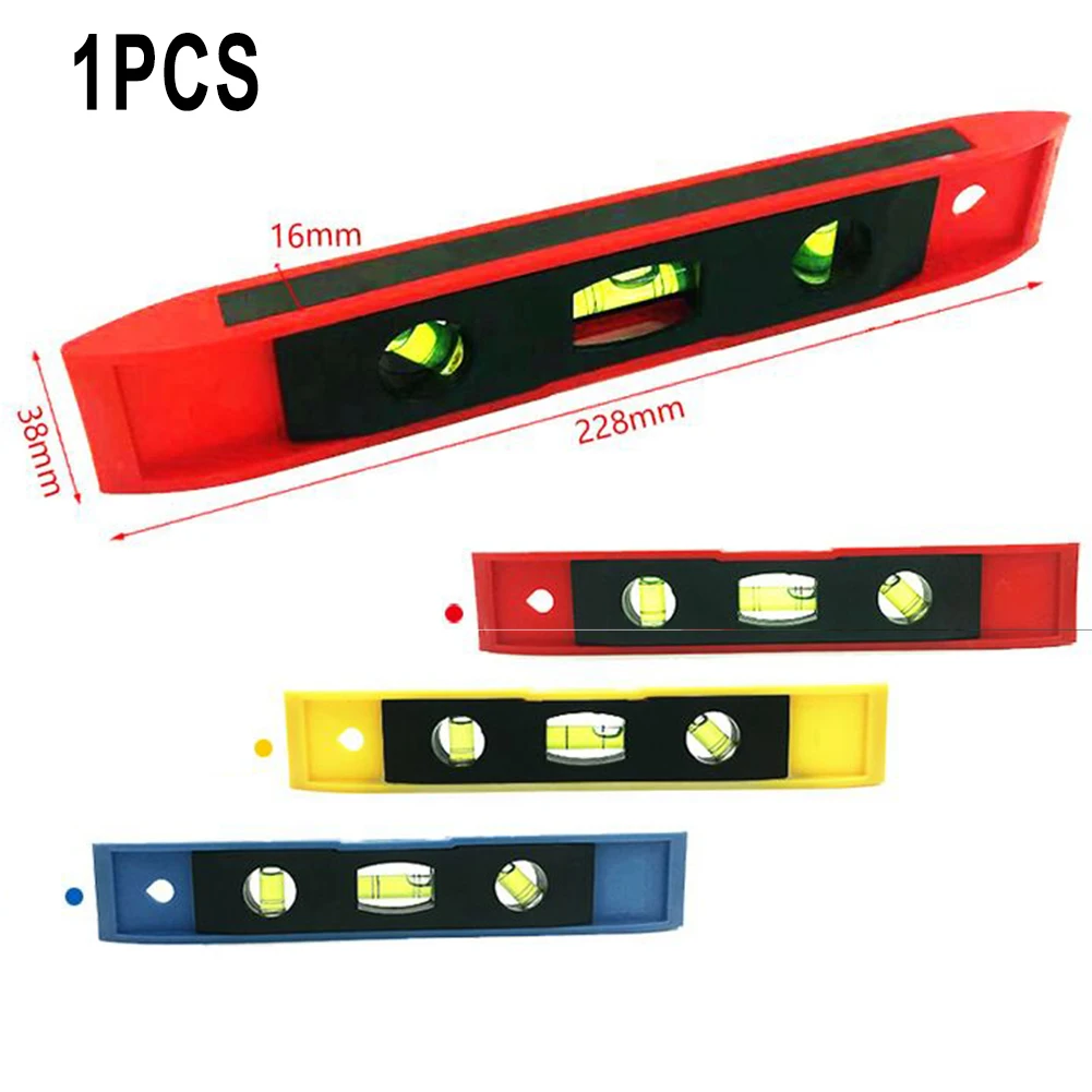 9 Inch Magnetic Spirit Level 3 Bubble Mini Portable Spirit Level Tool Vertical Horizontal Balance Ruler Inclinometer
9 Inch Magnetic Spirit Level 3 Bubble Mini Portable Spirit Level Tool Vertical Horizontal Balance Ruler Inclinometer