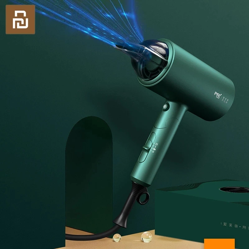 

YOUPIN PRITECH Hair Dryer 1400w Home Professional Negative Ions Dryers Men and Women Blow Drier CF3 Styler Hairdryer Ion Care