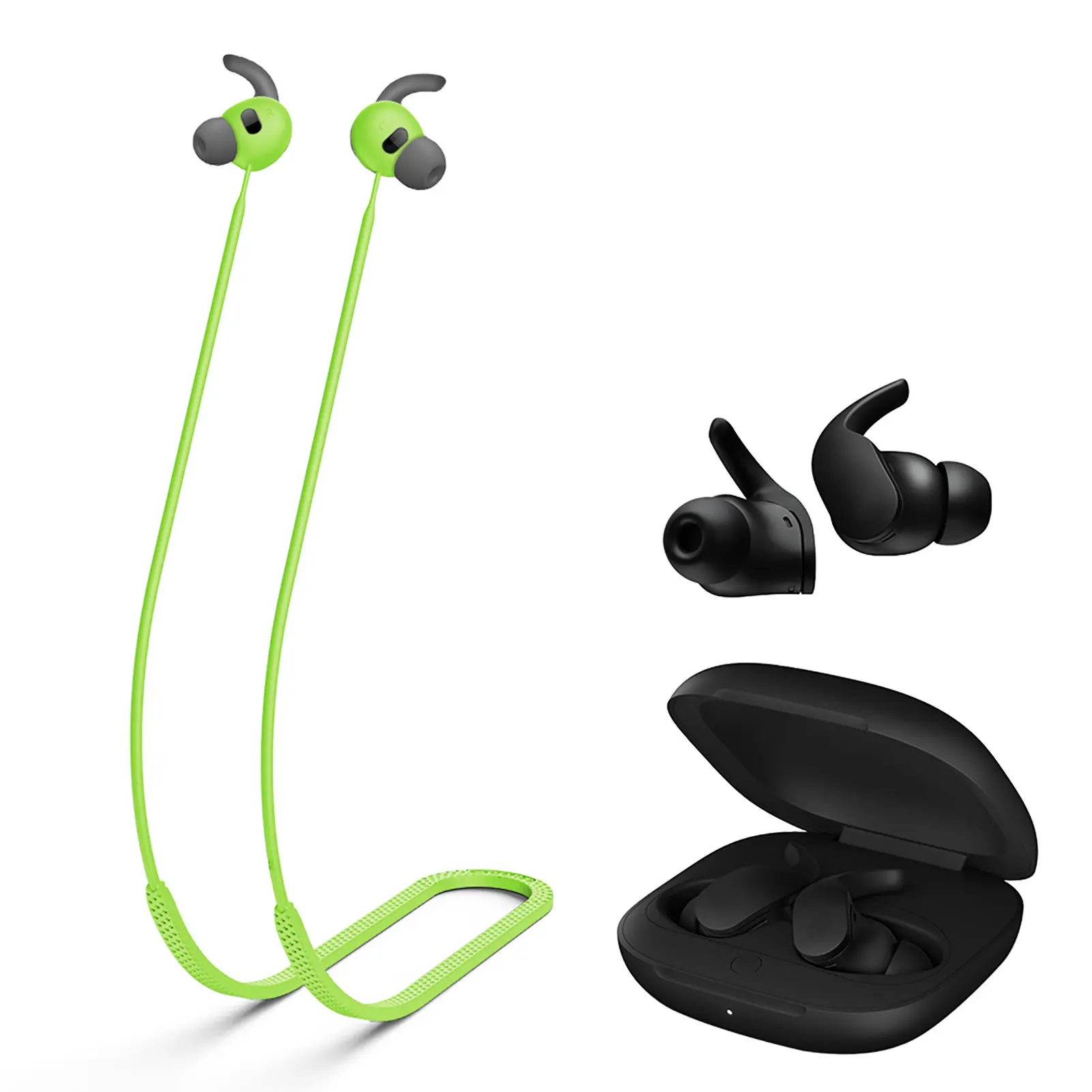 Headphones Anti Lost Strap For Fit Pro Soft Silicone Anti-Lost Sport Straps Special Anti-Skid Design Earbuds Neck Rope Cord
Headphones Anti Lost Strap For Fit Pro Soft Silicone Anti-Lost Sport Straps Special Anti-Skid Design Earbuds Neck Rope Cord