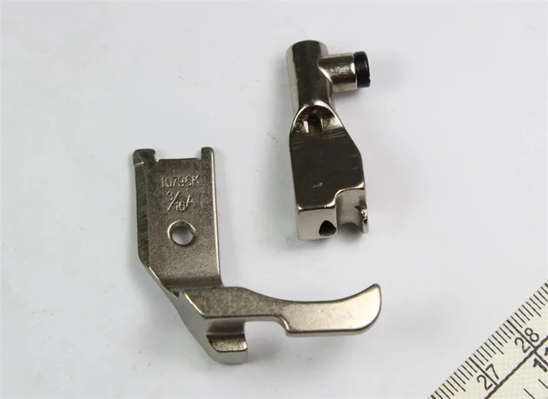 5PCS 10795K / 10796K 3/16A LONG PRESSER FOOT FOR HIGH HEAD LEATHER SEWING MACHINE
5PCS 10795K / 10796K 3/16A LONG PRESSER FOOT FOR HIGH HEAD LEATHER SEWING MACHINE