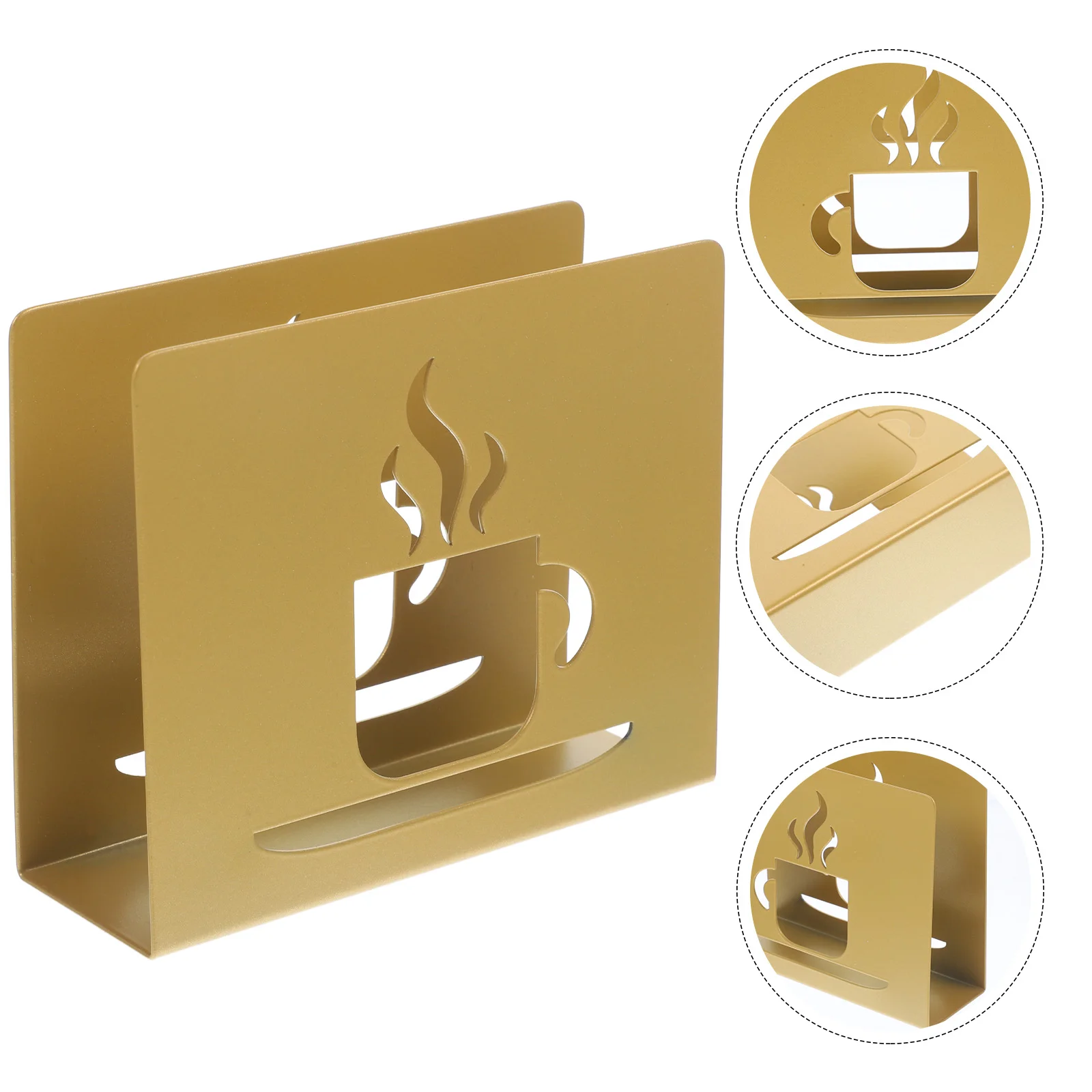 Napkin Holder Paper Rack Metal Towel Tissue Stand Desktop Table Dispenser Organizer Decorative Tabletop Box Storage Hand
Napkin Holder Paper Rack Metal Towel Tissue Stand Desktop Table Dispenser Organizer Decorative Tabletop Box Storage Hand