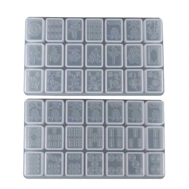 Chinese Mahjong Tiles UV Crystal Epoxy Resin Mold DIY 21 Cavities Dominoes Mould 918F
Chinese Mahjong Tiles UV Crystal Epoxy Resin Mold DIY 21 Cavities Dominoes Mould 918F