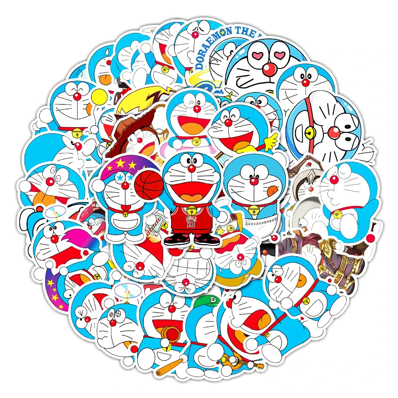 Cartoon Anime Kawaii Doraemon Stickers for Laptop Suitcase Stationery Waterproof Album Decals Kids Toys Birthday Christmas Gifts
Cartoon Anime Kawaii Doraemon Stickers for Laptop Suitcase Stationery Waterproof Album Decals Kids Toys Birthday Christmas Gifts