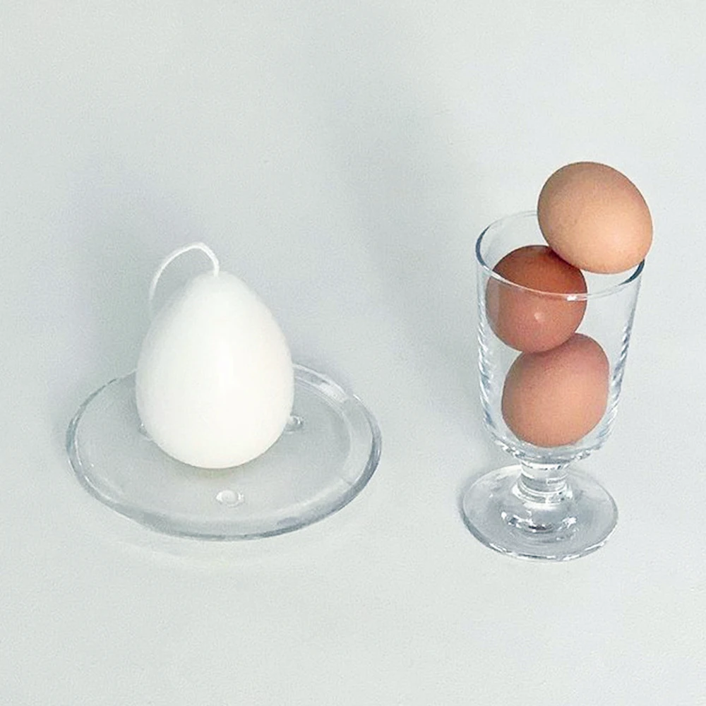 3D Simulation Egg Candle Silicone Mold Making Aroma Soy Wax Handmade Soap Polymer Clay Plaster Epoxy Resin For Home Decor
3D Simulation Egg Candle Silicone Mold Making Aroma Soy Wax Handmade Soap Polymer Clay Plaster Epoxy Resin For Home Decor