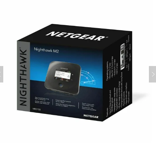 

New and Original Unlocked 4G 5G Netgear Nighthawk M2 MR2100 cat20 4GX Gigabit 4G 2Gbps 5CA Mobile WiFi Hotspot