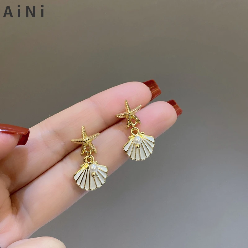 Lovely Design 925 Silver needle Shell Shape Drop Earrings Hot Sale Popular Style Metallic Women Earrings For Girl Gift
Lovely Design 925 Silver needle Shell Shape Drop Earrings Hot Sale Popular Style Metallic Women Earrings For Girl Gift