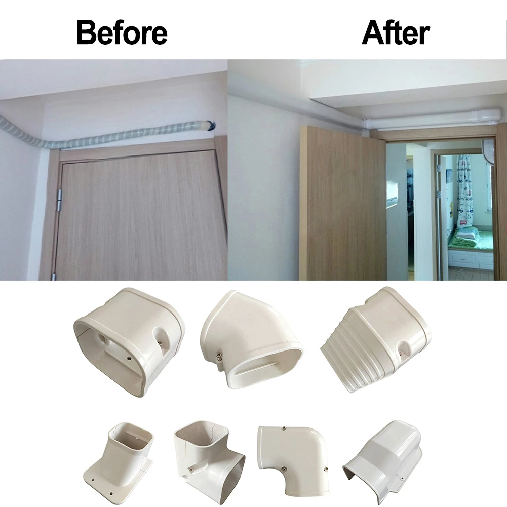 Coupling Easy To Install End Cap Cover Indoor Connection Lines PVC Wall Cap Wall Entry Cap Weather Resistance White
Coupling Easy To Install End Cap Cover Indoor Connection Lines PVC Wall Cap Wall Entry Cap Weather Resistance White
