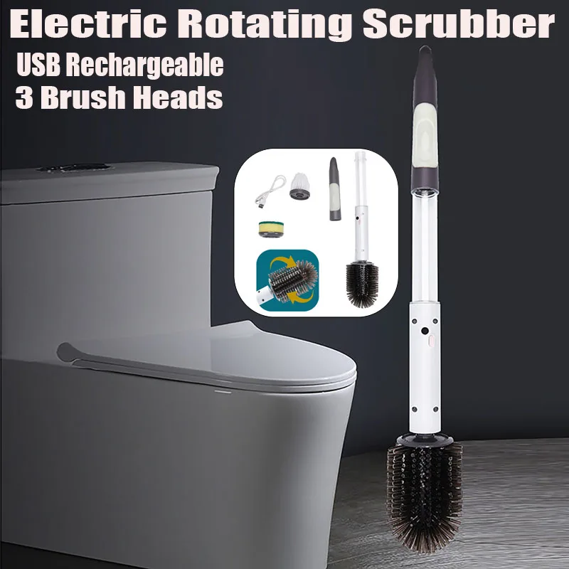 Rechargeable Electric Cleaning Brush Home Electric Rotating Scrubber Wireless Cleaning Tools Home Appliance Cleanliness Gadget
Rechargeable Electric Cleaning Brush Home Electric Rotating Scrubber Wireless Cleaning Tools Home Appliance Cleanliness Gadget