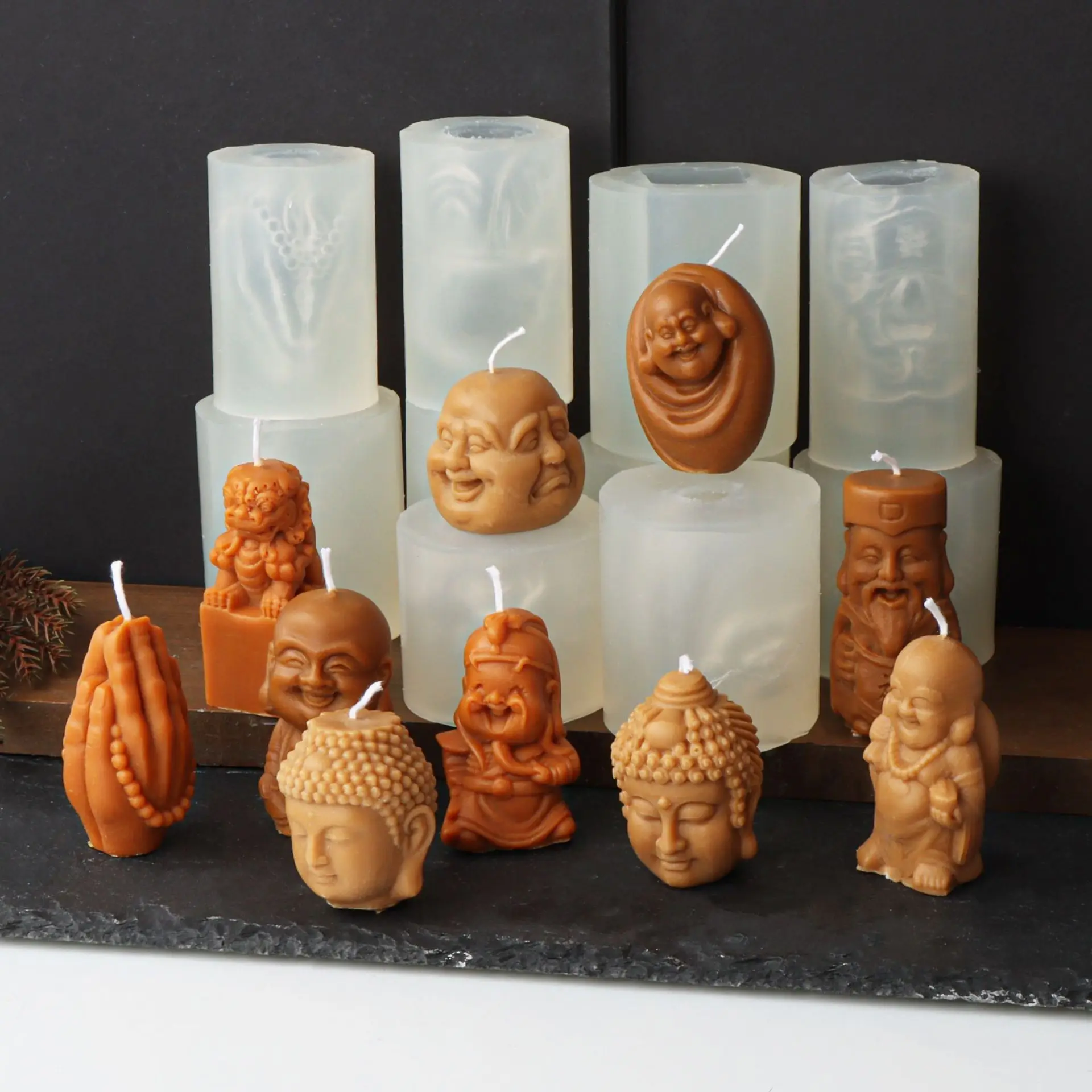 Religious Themes Silicone Candle Mold for DIY Aromatherapy Candle Plaster Ornaments Soap Epoxy Resin Mould Handicrafts Making
Religious Themes Silicone Candle Mold for DIY Aromatherapy Candle Plaster Ornaments Soap Epoxy Resin Mould Handicrafts Making