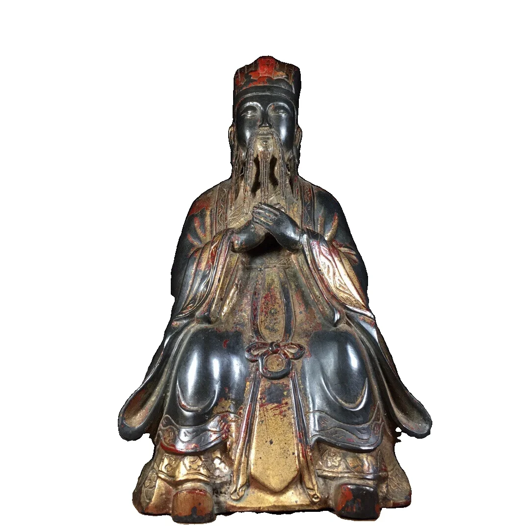 LAOJUNLU чистая бронза, гражданский официальный премьер-министр, старый Бронзовый Будда, высота 24 см, китайский
LAOJUNLU чистая бронза, гражданский официальный премьер-министр, старый Бронзовый Будда, высота 24 см, китайский