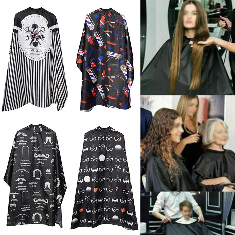 Hair Cutting Cape Pro Salon Hairdressing Tool Hairdresser Cloth Gown Barber Pattern Waterproof Hairdresser Apron Haircut Capes
Hair Cutting Cape Pro Salon Hairdressing Tool Hairdresser Cloth Gown Barber Pattern Waterproof Hairdresser Apron Haircut Capes