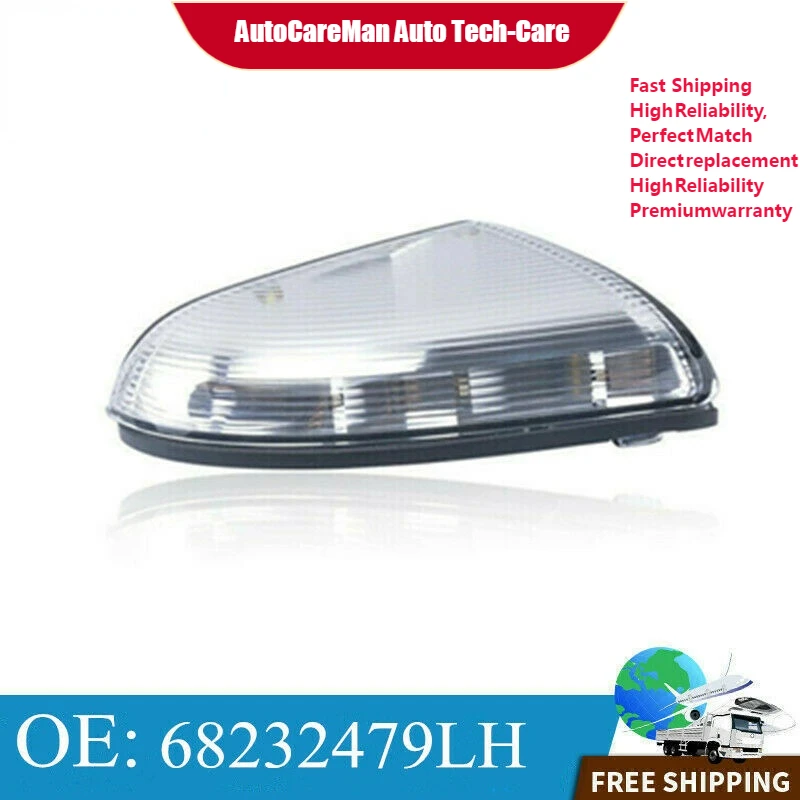 Front Driver Side Mirror Turn Light Signal Lamp for Dodge Ram 1500 68232479AA 1x
Front Driver Side Mirror Turn Light Signal Lamp for Dodge Ram 1500 68232479AA 1x