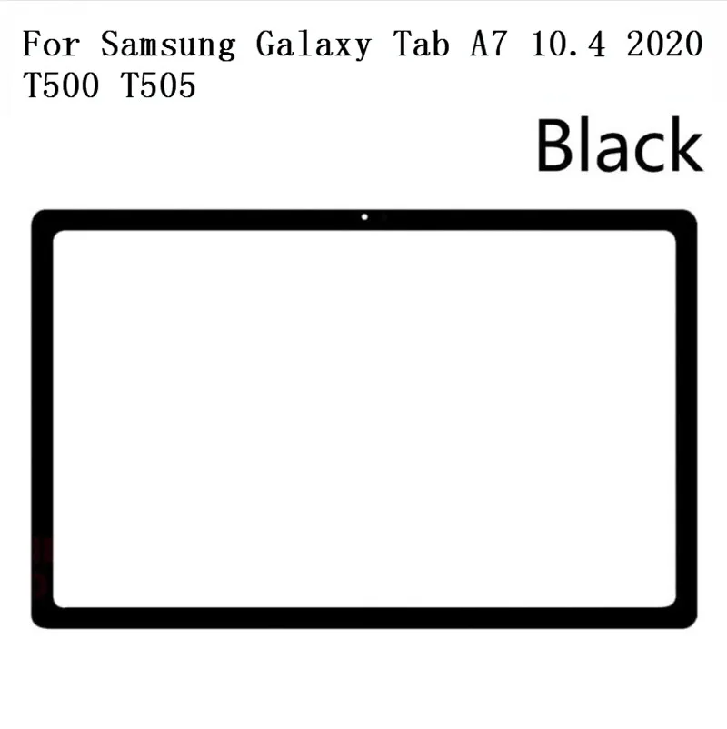

Replacement For Samsung Galaxy Tab A7 10.4 2020 T500 T505 Touch Screen Digitizer Panel Sensor Front Outer LCD Glass with OCA