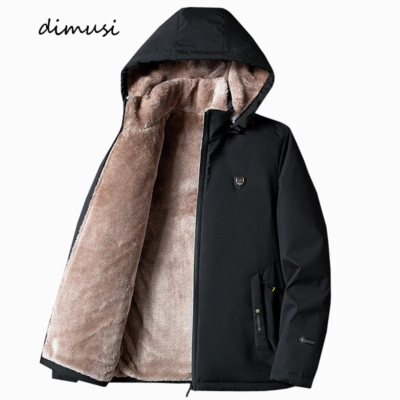 Winter Men's Bomber Jackets Casual Male Outwear Fleece Warm Windbreaker Padded Coats Man Business Hooded Jacket Clothing
Winter Men's Bomber Jackets Casual Male Outwear Fleece Warm Windbreaker Padded Coats Man Business Hooded Jacket Clothing