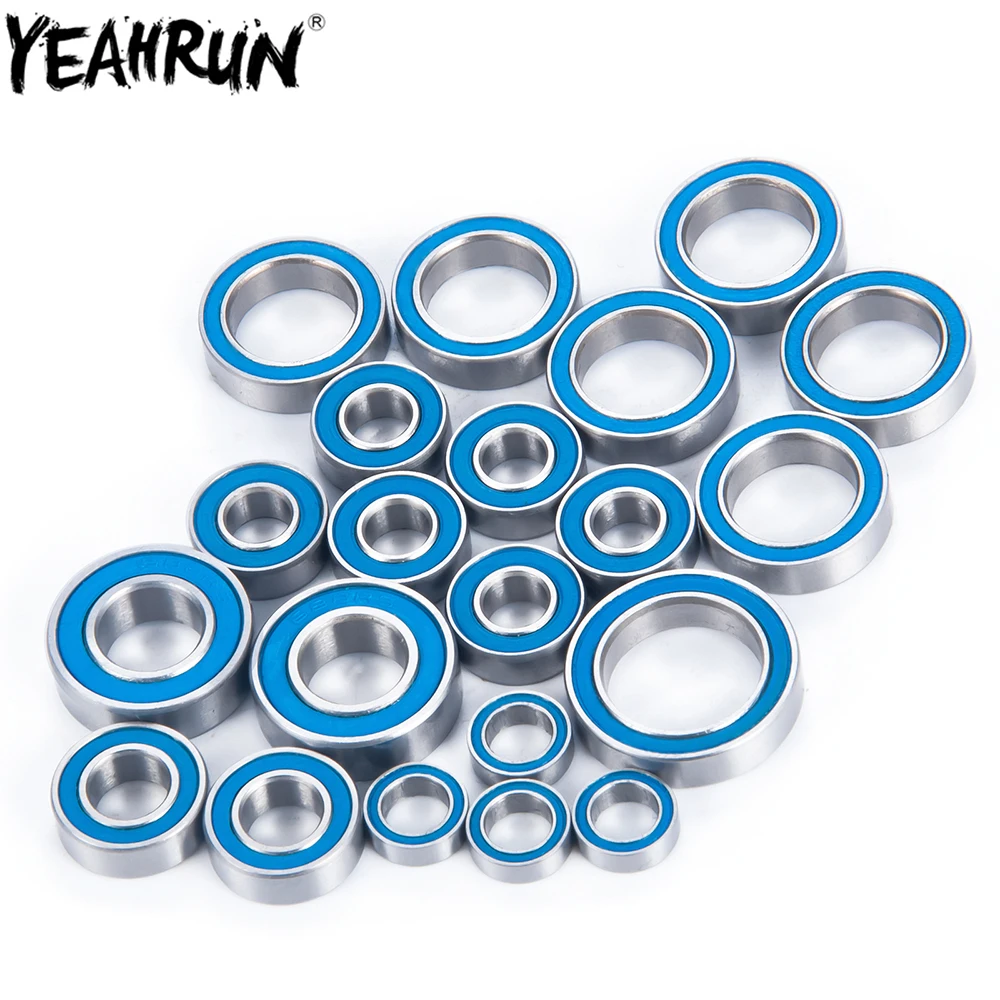 Набор подшипников YEAHRUN, 21 шт., с резиновым уплотнением, хромированная сталь для Traxxas Hoss 4x4 VXL, все версии, детали для радиоуправляемых автомоби...
Набор подшипников YEAHRUN, 21 шт., с резиновым уплотнением, хромированная сталь для Traxxas Hoss 4x4 VXL, все версии, детали для радиоуправляемых автомоби...