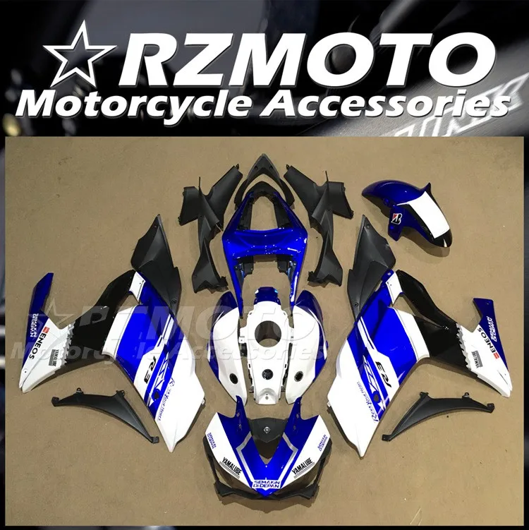 Injection Mold New ABS Fairings Kit Fit for YAMAHA YZF- R3 2015 2016 2017 2018 15 16 17 18 Bodywork set Blue White
Injection Mold New ABS Fairings Kit Fit for YAMAHA YZF- R3 2015 2016 2017 2018 15 16 17 18 Bodywork set Blue White