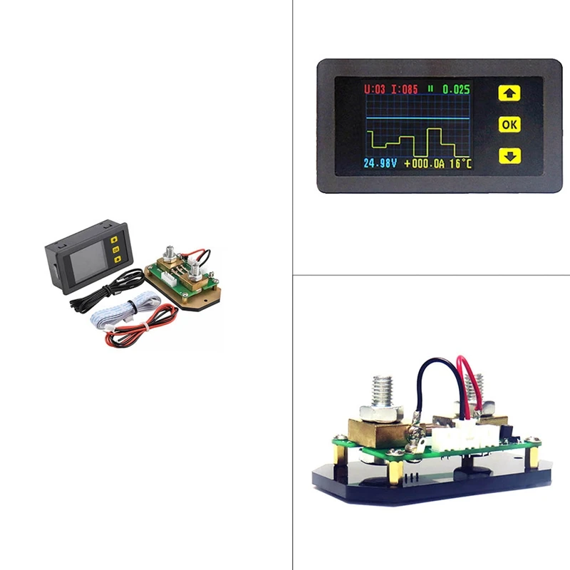 DC 120V LCD Combo Meter Voltage Current Power Kwh Watt Meter 12V 24V 48V 96V Capacity Monitor
DC 120V LCD Combo Meter Voltage Current Power Kwh Watt Meter 12V 24V 48V 96V Capacity Monitor