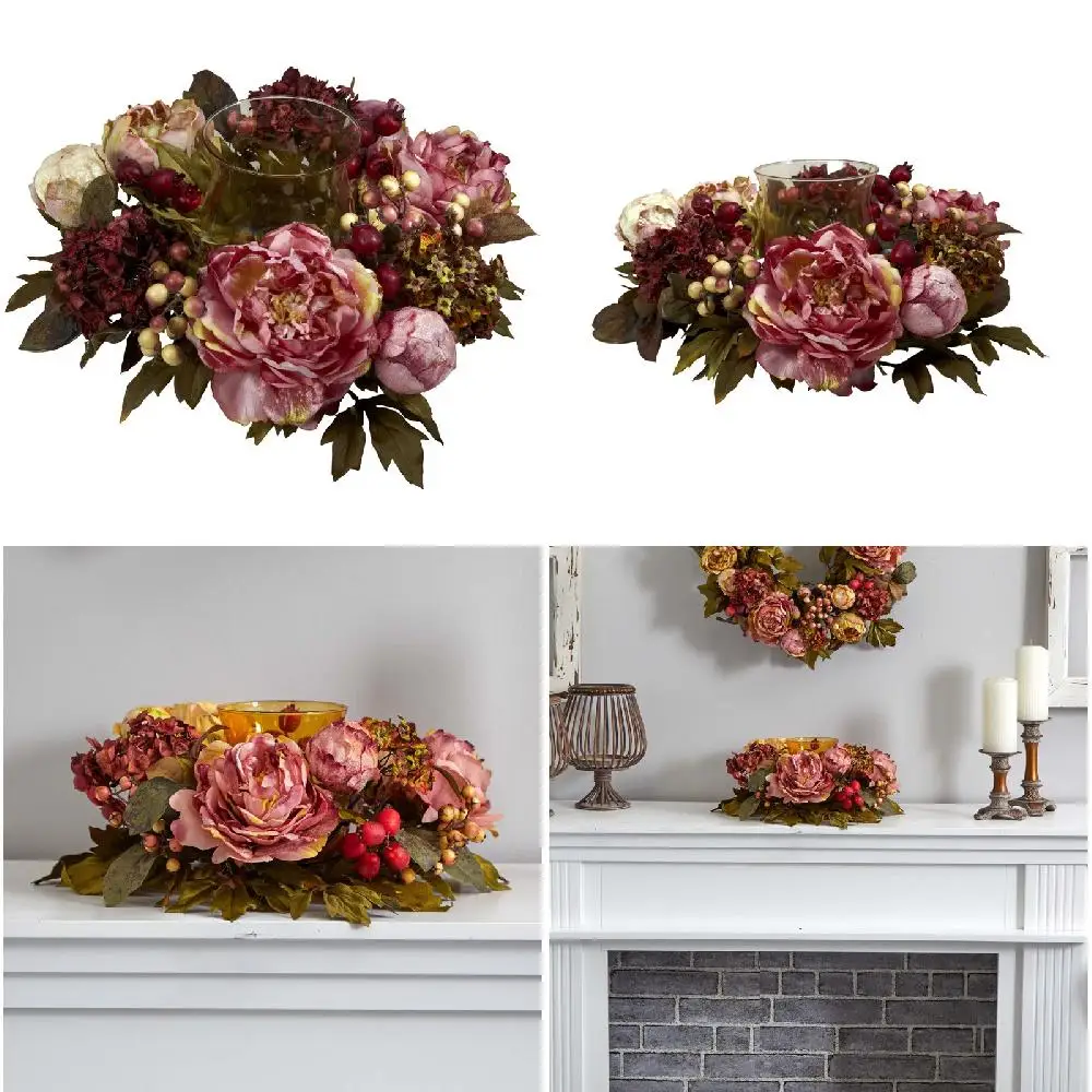 Strikingly Beautiful Strikingly Beautiful Red Flower Peony and Hydrangea Candelabrum
Strikingly Beautiful Strikingly Beautiful Red Flower Peony and Hydrangea Candelabrum