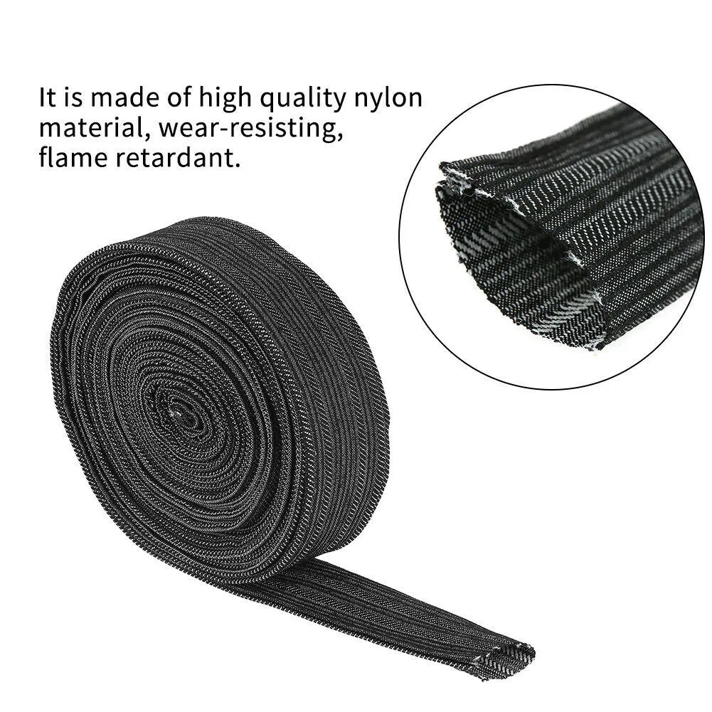 25FT Nylon Protective Sleeve Sheath Cable Cover Welding Tig Torch Hydraulic Hose 100% Brand New And High Quality
25FT Nylon Protective Sleeve Sheath Cable Cover Welding Tig Torch Hydraulic Hose 100% Brand New And High Quality