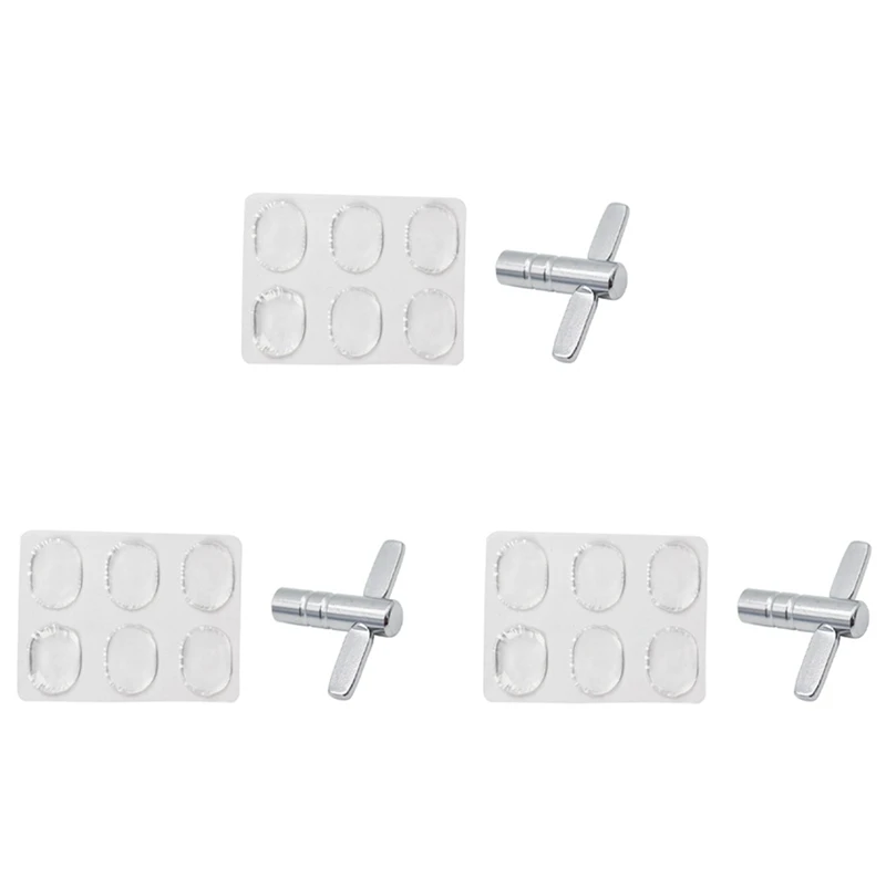 Drum Damper Gel 18 Pack With One Drum Tuning Key Pack 1
Drum Damper Gel 18 Pack With One Drum Tuning Key Pack 1