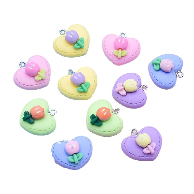 10Pcs Resin Enamel Charms Heart Flowers Pendants For Jewelry Findings Making Diy Earrings Bracelet Necklaces Craft Accessories
10Pcs Resin Enamel Charms Heart Flowers Pendants For Jewelry Findings Making Diy Earrings Bracelet Necklaces Craft Accessories