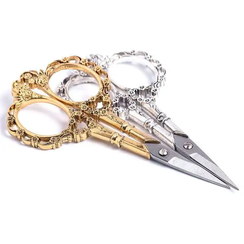 1PC European Tailor's Sewing Scissors Cutting Plum Household DIY,Retro Classical Flower Pattern Handicraft Stainless Steel,11cm
1PC European Tailor's Sewing Scissors Cutting Plum Household DIY,Retro Classical Flower Pattern Handicraft Stainless Steel,11cm