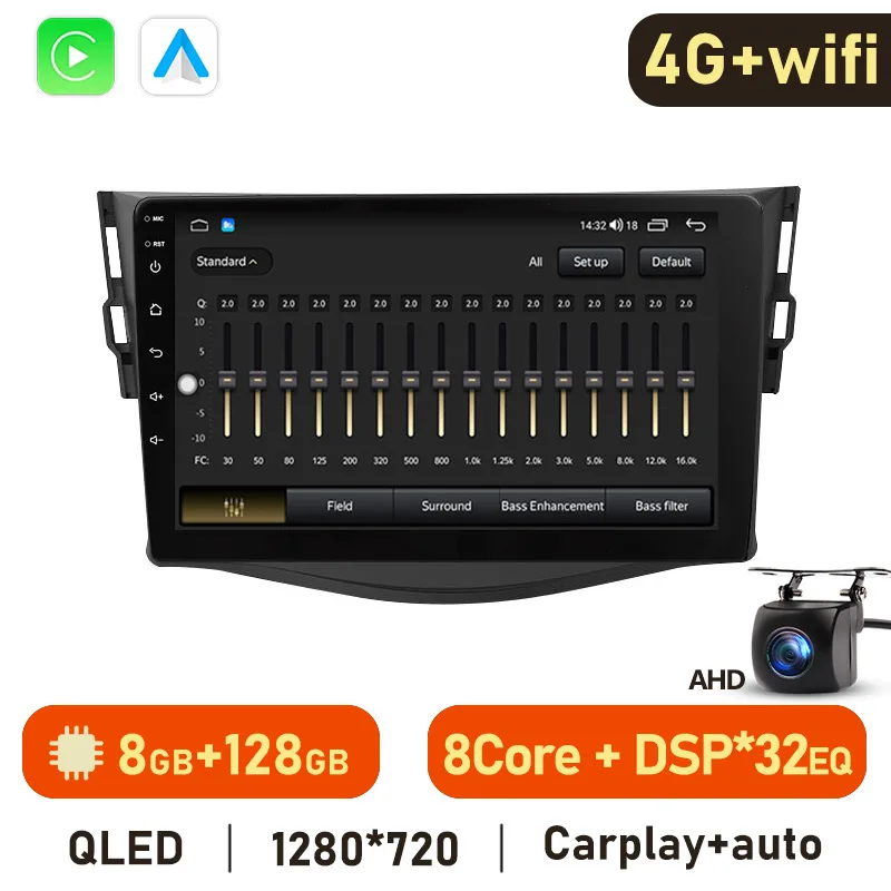 Автомагнитола Eunavi 8G 128G 2 Din Android 10, мультимедийный видеоплеер для Toyota RAV4 Rav 4 2005 2006 2007 - 2013 DVD GPS
Автомагнитола Eunavi 8G 128G 2 Din Android 10, мультимедийный видеоплеер для Toyota RAV4 Rav 4 2005 2006 2007 - 2013 DVD GPS