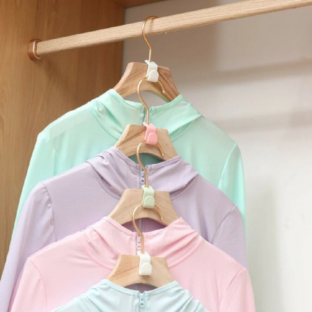 Clothes Hanger Connector Hooks White/Pink/Blue/Green Non-toxic Plastic Smooth 5 X 2 X 1cm For Metal&plastic Hangers
Clothes Hanger Connector Hooks White/Pink/Blue/Green Non-toxic Plastic Smooth 5 X 2 X 1cm For Metal&plastic Hangers