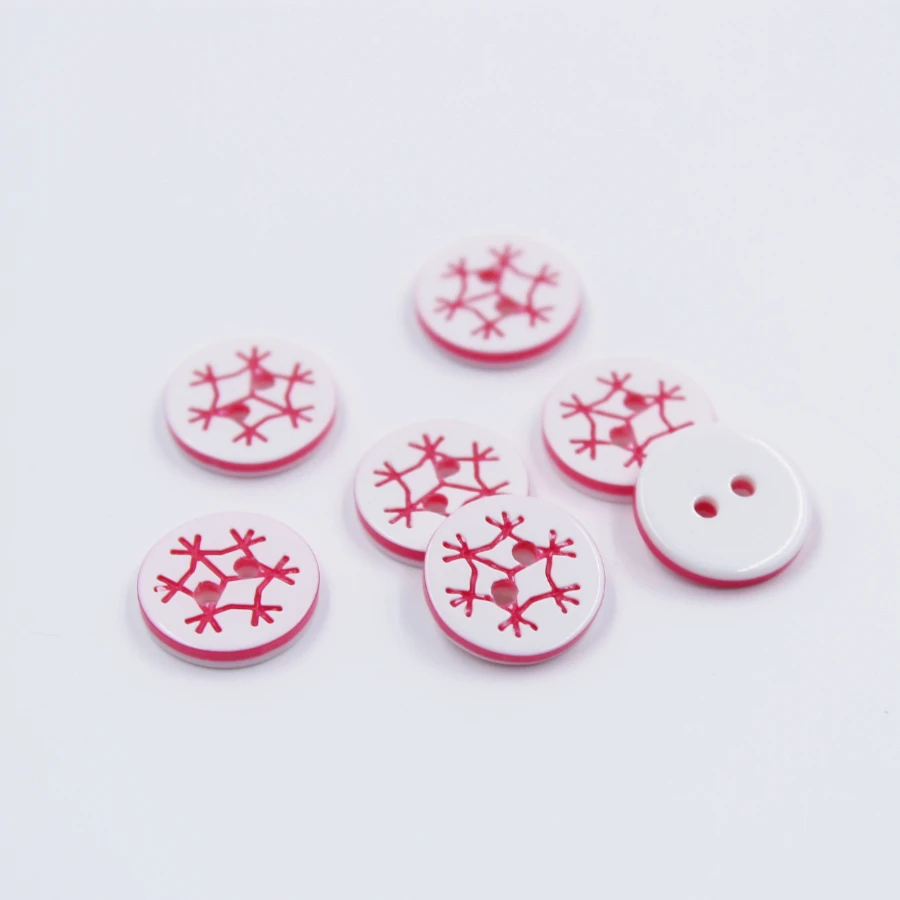 12mm 100pcs Round 2-Holes Resin Buttons Plastic Snowflake Flatback button DIY Handmade Garment Accessories Sewing Tools Supplier
12mm 100pcs Round 2-Holes Resin Buttons Plastic Snowflake Flatback button DIY Handmade Garment Accessories Sewing Tools Supplier