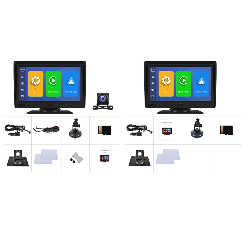 7 Inch Touch Screen Car Tablet GPS DVR Recorder Monitor 1080P Front View Camera With Wireless Carplay Android Auto
7 Inch Touch Screen Car Tablet GPS DVR Recorder Monitor 1080P Front View Camera With Wireless Carplay Android Auto