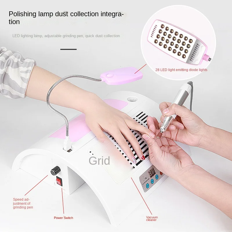 Multifunctional Nails Lamp 35000RPM Manicure Dust Vacuum Cleaner 48W Nail Drying Lamp Polisher Machine nail led
Multifunctional Nails Lamp 35000RPM Manicure Dust Vacuum Cleaner 48W Nail Drying Lamp Polisher Machine nail led