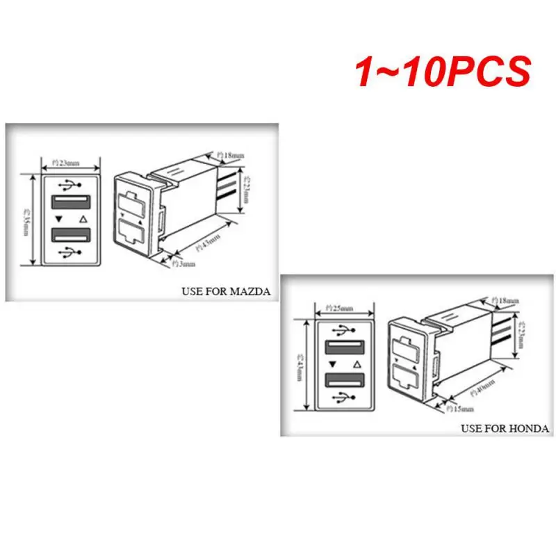 Адаптер с двумя USB-разъемами для Mitsubishi, Suzuki, Honda, Mazda, 12 В, 2,1 А, 1-10 шт. 
Адаптер с двумя USB-разъемами для Mitsubishi, Suzuki, Honda, Mazda, 12 В, 2,1 А, 1-10 шт.