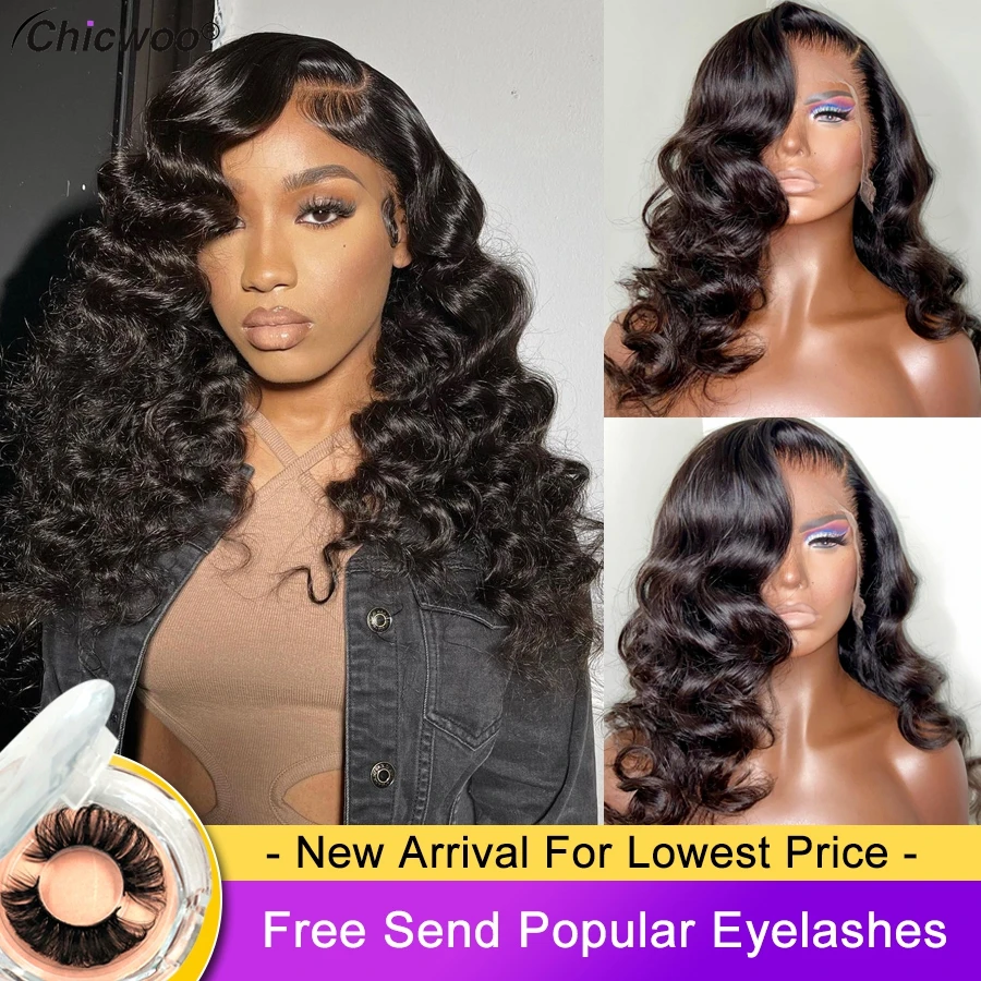 Loose Wave HD Frontal Wigs for Women with Baby Hair Brazilian Human Hair 4x4 5x5 Closure Wig all for 1 real and free shipping
Loose Wave HD Frontal Wigs for Women with Baby Hair Brazilian Human Hair 4x4 5x5 Closure Wig all for 1 real and free shipping