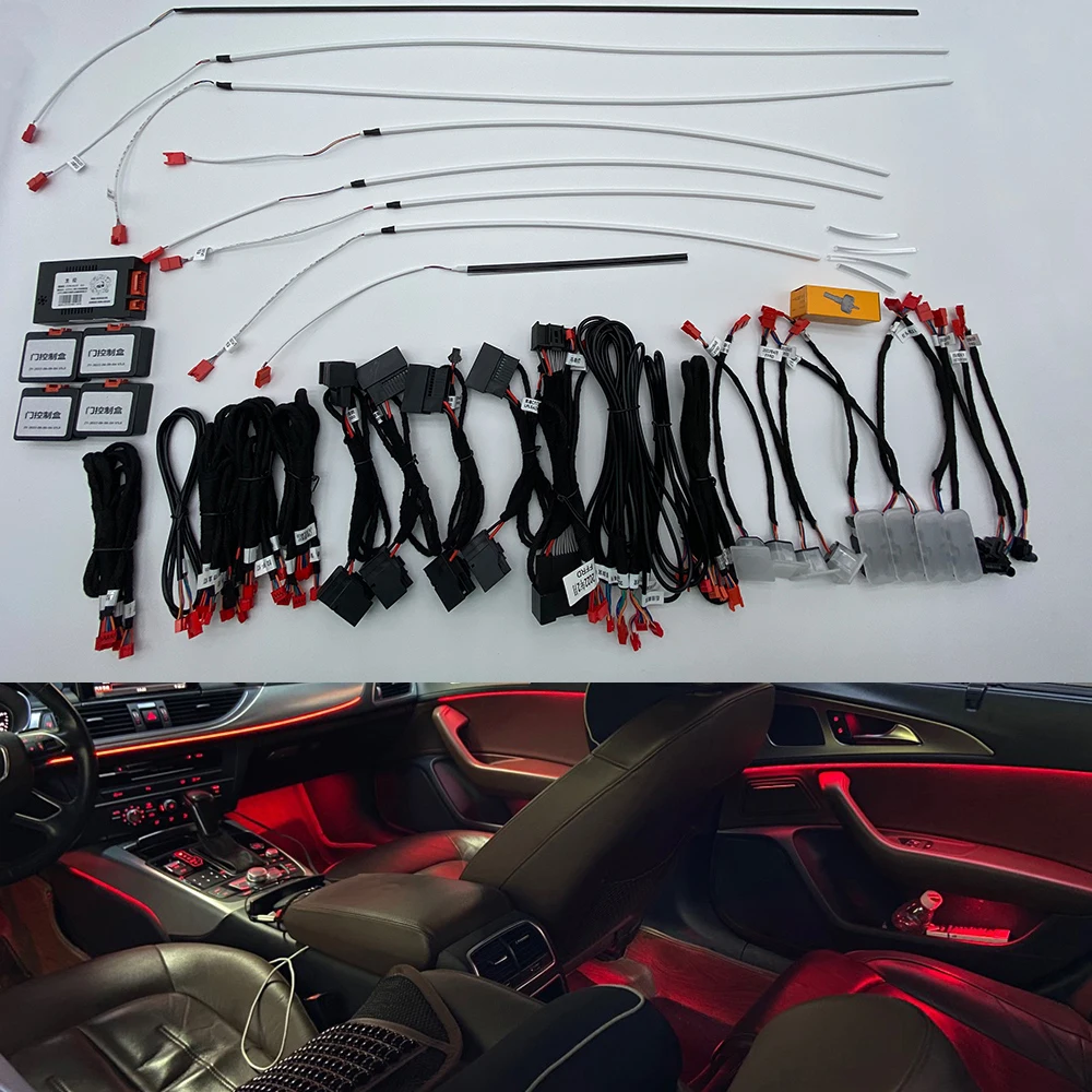 21 Colors Center Dashboard Bar Decorative Ambient Light For Audi A6 A6 A7 C7 PA 2012-2018 LED Atmosphere Lamp Luminous Strip 
21 Colors Center Dashboard Bar Decorative Ambient Light For Audi A6 A6 A7 C7 PA 2012-2018 LED Atmosphere Lamp Luminous Strip