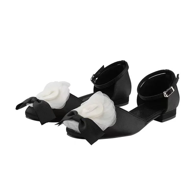 2022 Summer New Niche Camellia Bow Single Shoes Women's Spring Hepburn Style Dress Casual Shoes Woman
2022 Summer New Niche Camellia Bow Single Shoes Women's Spring Hepburn Style Dress Casual Shoes Woman