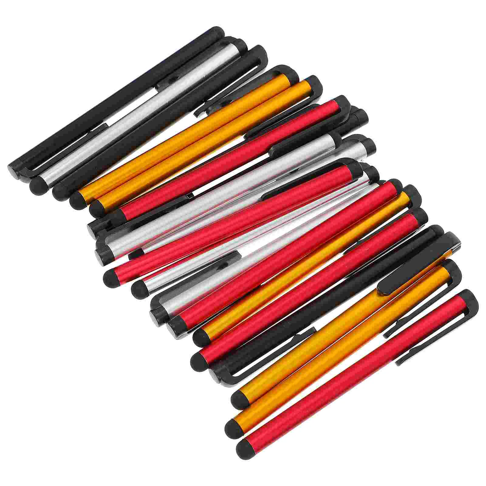 20 PCS Black Pencils Capacitive Stylus Pen Active Stylus Touch Screen Capacitive Stylus Surface Pen High Sensitivity Stylus
20 PCS Black Pencils Capacitive Stylus Pen Active Stylus Touch Screen Capacitive Stylus Surface Pen High Sensitivity Stylus
