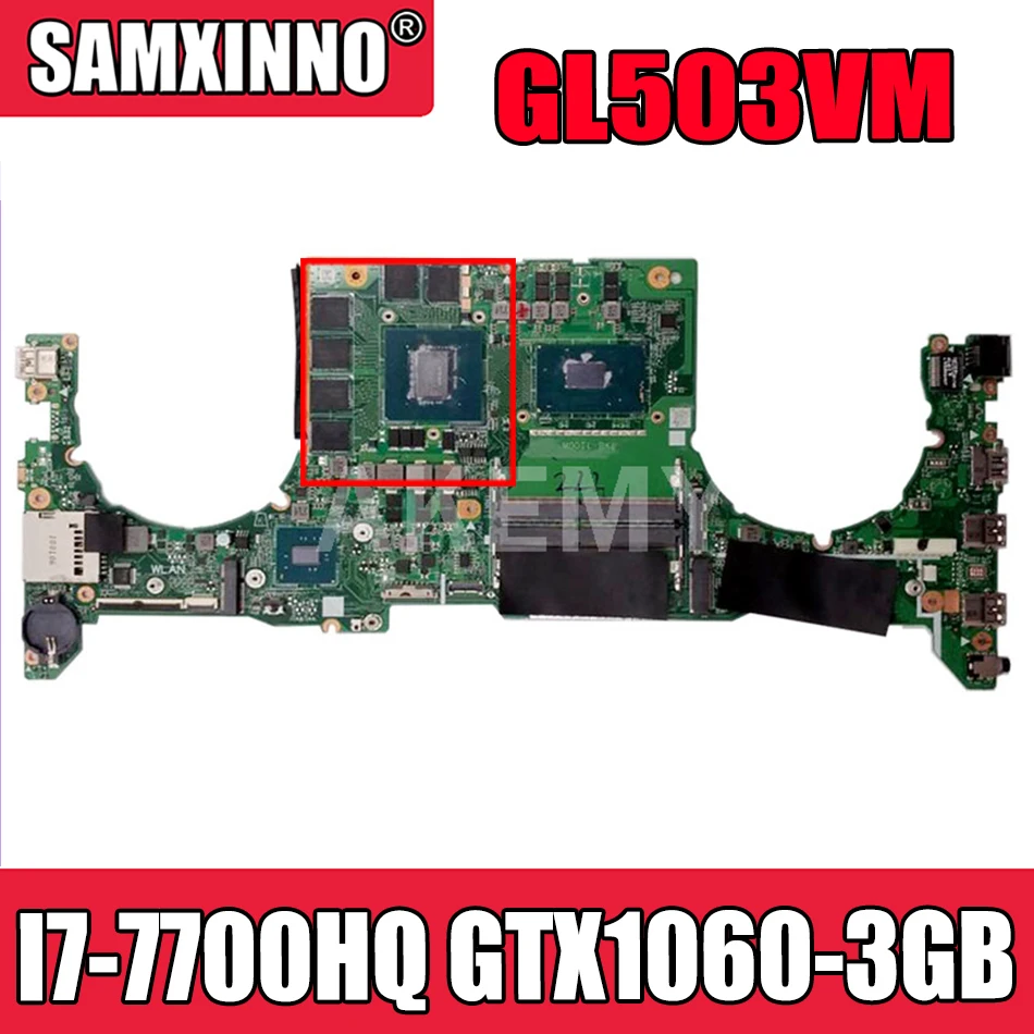 Материнская плата DABKLMB1AA0 для ноутбука ASUS ROG GL503VM, оригинальная материнская плата
Материнская плата DABKLMB1AA0 для ноутбука ASUS ROG GL503VM, оригинальная материнская плата