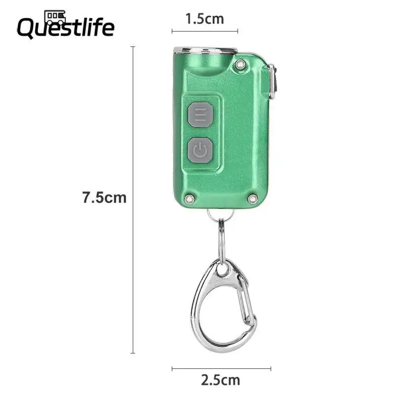 Mini Double-switch keychain lamp Portable flashlight Tent light Accessories USB charging flashlight camping lantern/light 
Mini Double-switch keychain lamp Portable flashlight Tent light Accessories USB charging flashlight camping lantern/light