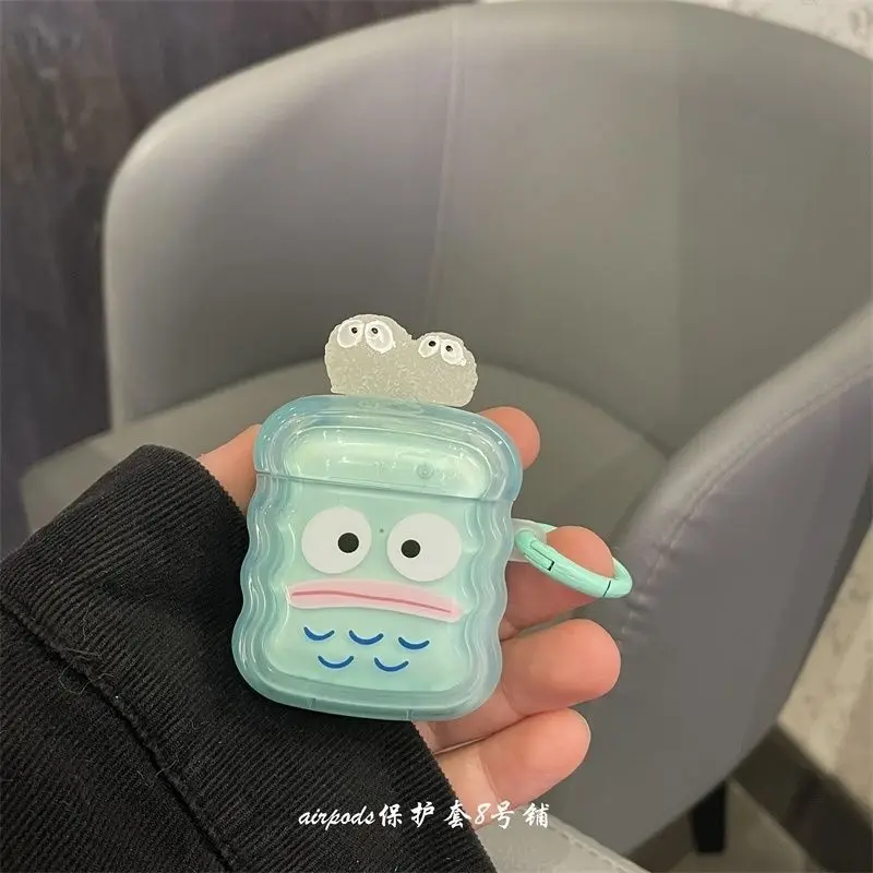 Sanrio Hangyodon Airpods Pro 2 3 мультяшная гарнитура защитный чехол, милые украшения, изысканный желеобразный цвет, подарки для мальчиков и девочек
Sanrio Hangyodon Airpods Pro 2 3 мультяшная гарнитура защитный чехол, милые украшения, изысканный желеобразный цвет, подарки для мальчиков и девочек