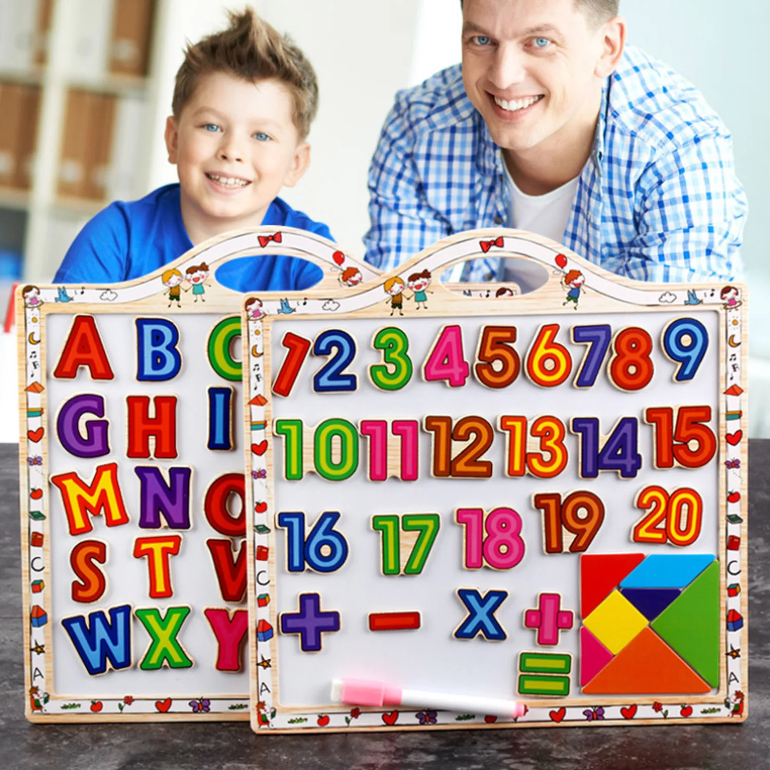 Besegad Wooden Art Painting Easel Whiteboard with Magnetic Blocks Numbers Letters for Kid Toddlers Education Learning Toys
Besegad Wooden Art Painting Easel Whiteboard with Magnetic Blocks Numbers Letters for Kid Toddlers Education Learning Toys