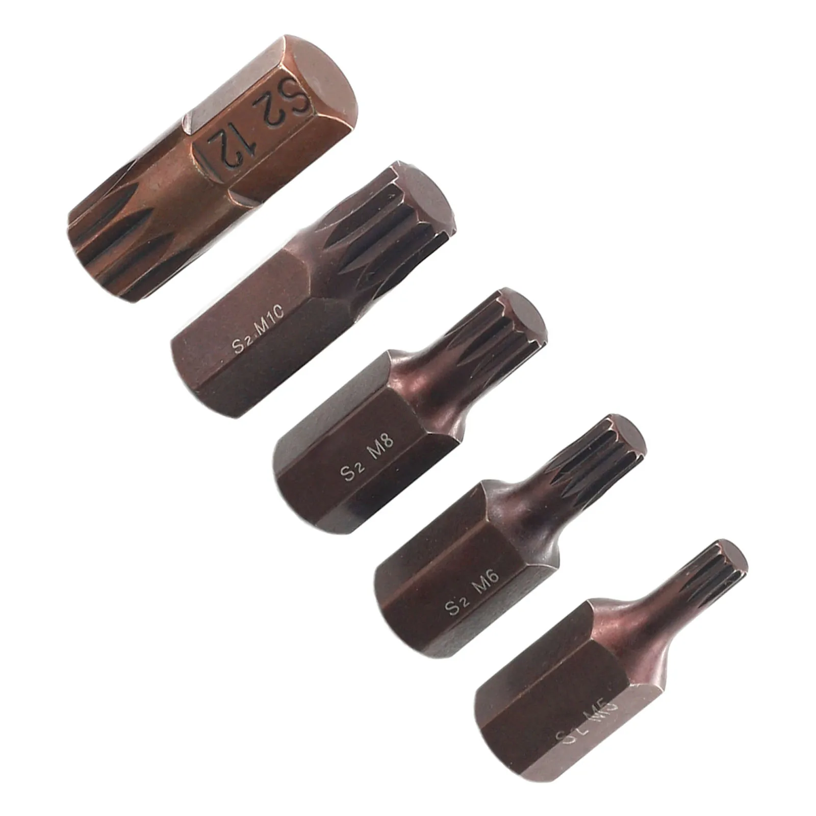 5pcs 30mm Star Screwdriver Bits 10mm Hex Shank For Impact Screwdriver Alloy Steel Hex Shank For Impact Screwdriver M5-M12
5pcs 30mm Star Screwdriver Bits 10mm Hex Shank For Impact Screwdriver Alloy Steel Hex Shank For Impact Screwdriver M5-M12