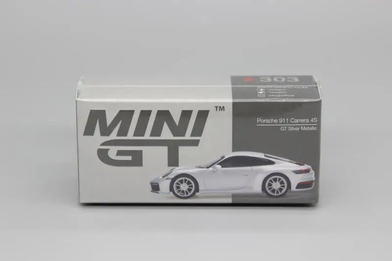 Автомобиль спортивный Mini GT silver 1:64, модель 911 992 Carrera подходит для Porsche 4, коллекционные украшения в подарок
Автомобиль спортивный Mini GT silver 1:64, модель 911 992 Carrera подходит для Porsche 4, коллекционные украшения в подарок
